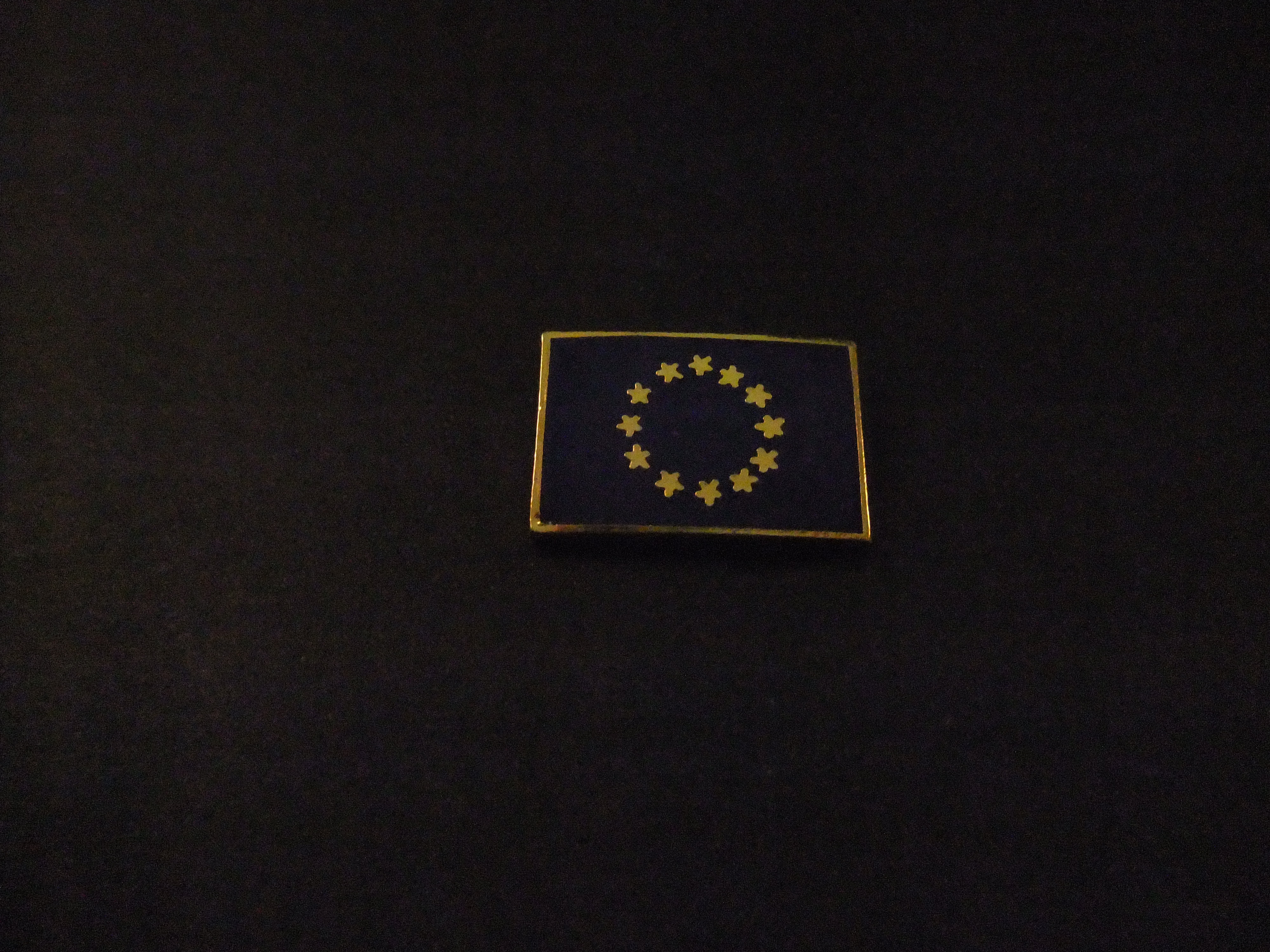 Vlag raad van Europa en de Europese Unie